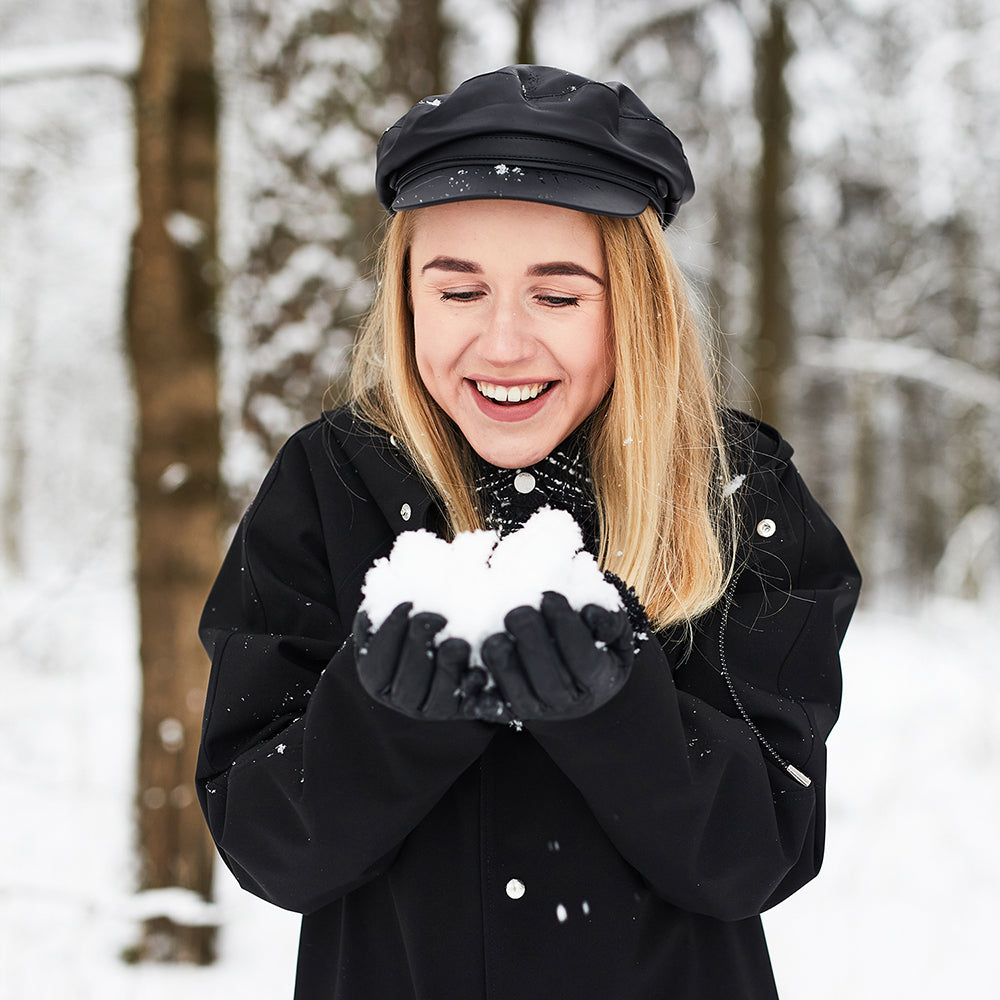 enjoying winter